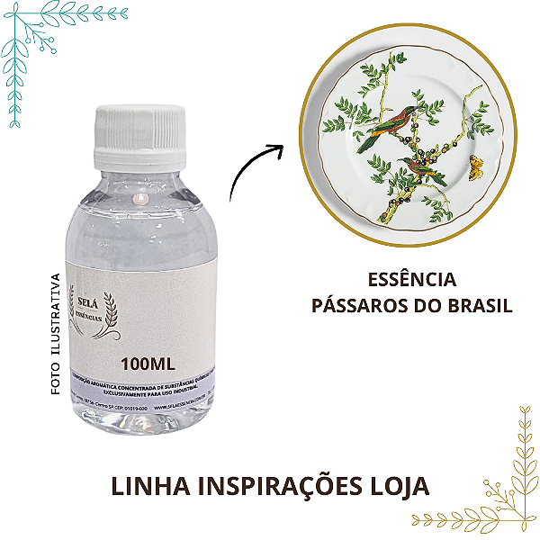 ESSÊNCIA PASSAROS DO BRASIL 100ML