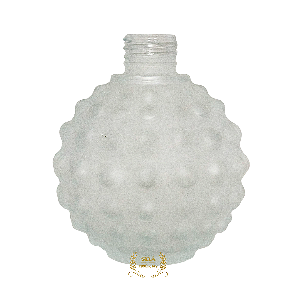 FRASCO DE VIDRO BOLHA 300ML FOSCO R.28
