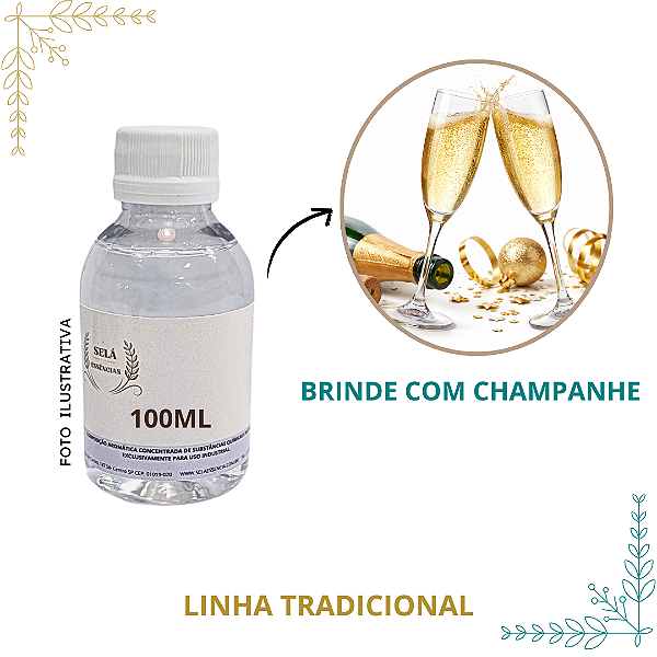 ESSÊNCIA BRINDE COM CHAMPANHE 100ML
