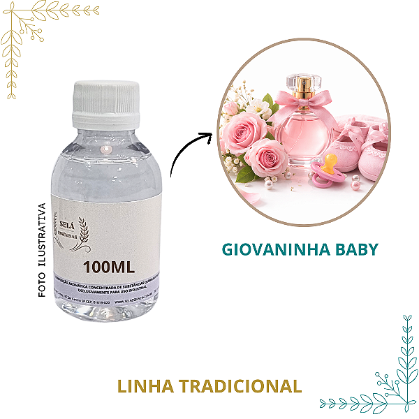 ESSÊNCIA GIOVANINHA BABY 100ML