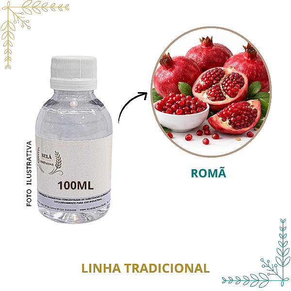ESSÊNCIA ROMÃ 100ML
