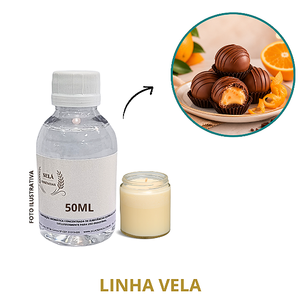 ESSÊNCIA VELA TRUFA DE LARANJA 50ML