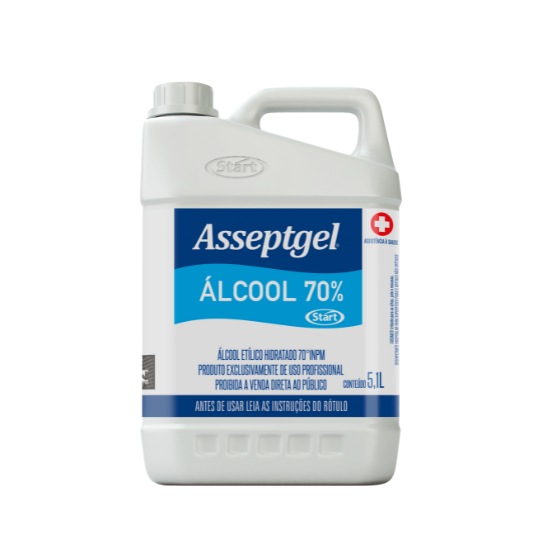 Alcool Liquido 70% Asseptgel