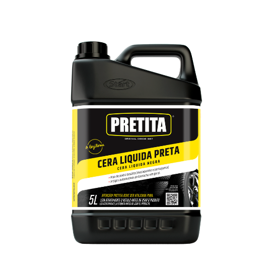 Pretita Cera Liquida Preta