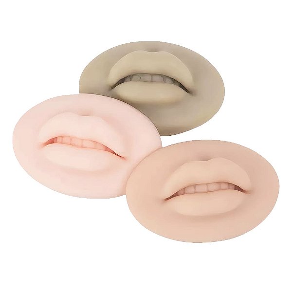 Prótese Labial Hiper Realista 3D Treino