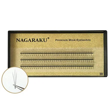 Cílios Nagaraku 3D Premium Mink -  0,07MM / C