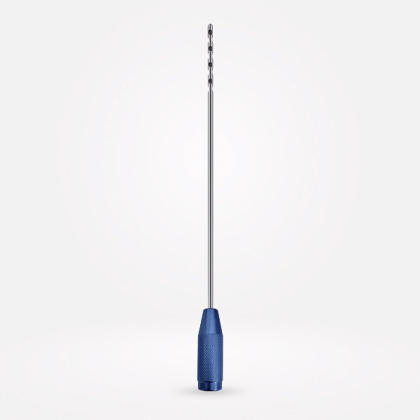 Cânula Mercedes 12 Furos Para Lipedema 4.0mm x 45cm Liposurg