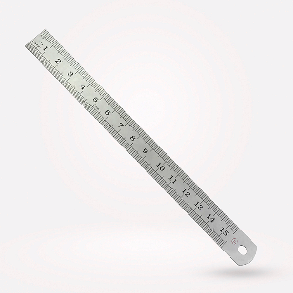 Régua Cirúrgica Inox 15cm