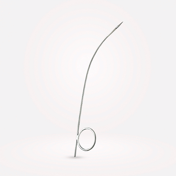Agulha de Fáscia Wright Aço Inox Cirúrgico Premium