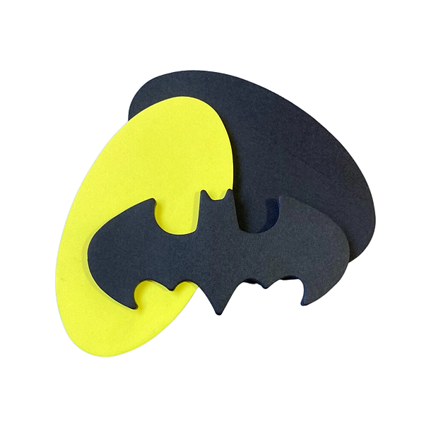 Nota Autoadesiva - Black - 76MM X 76MM - Poly C/1 Bloco X 100 Fls - Batmam