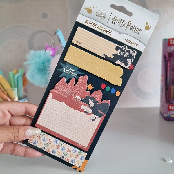 BLOCO ADESIVO HARRY POTTER