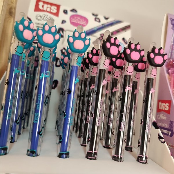CANETA GEL APAGÁVEL TRIS HOLIC MI-AU
