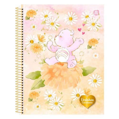 CADERNO UNIVERSITÁRIO URSINHOS CARINHOSOS - 80 FOLHAS