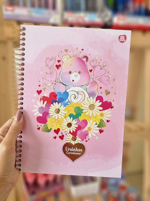 CADERNO UNIVERSITÁRIO URSINHOS CARINHOSOS - 110 M -160 F