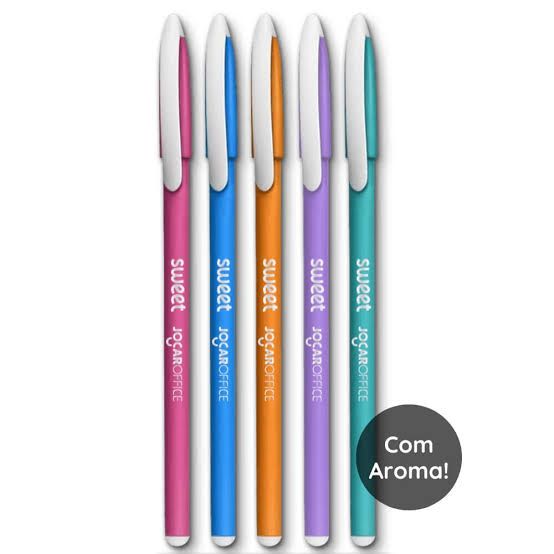 CANETA ESF. PERFUMADA SWEET PONTA 0.7