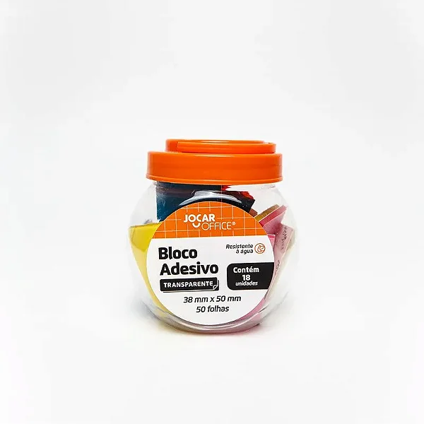 Bloco  mini transparente