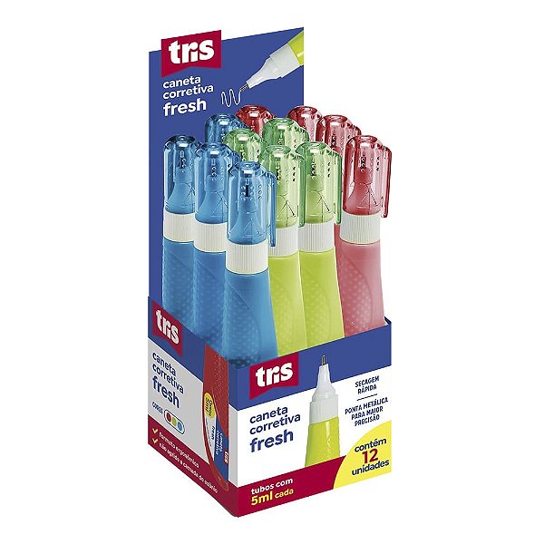 CANETA CORRETIVA TRIS FRESH 5ML