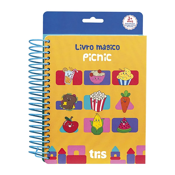 LIVRO DE ATIVIDADES TRIS TOY COMIDA
