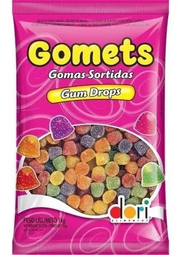 GOMA JUJUBA SINO SORTIDA 1KG DORI