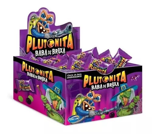 CHICLETE PLUTONITA BABA DE BRUXA 180G ARCOR