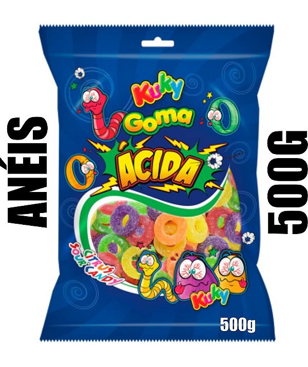 GOMA ANEL ACIDO 500G KUKY