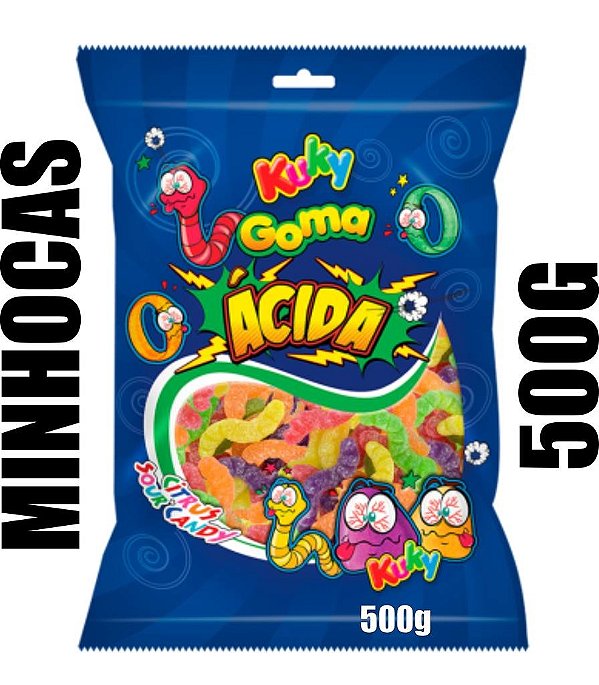 GOMA JUJUBA MINHCA ACIDA 500G KUKY