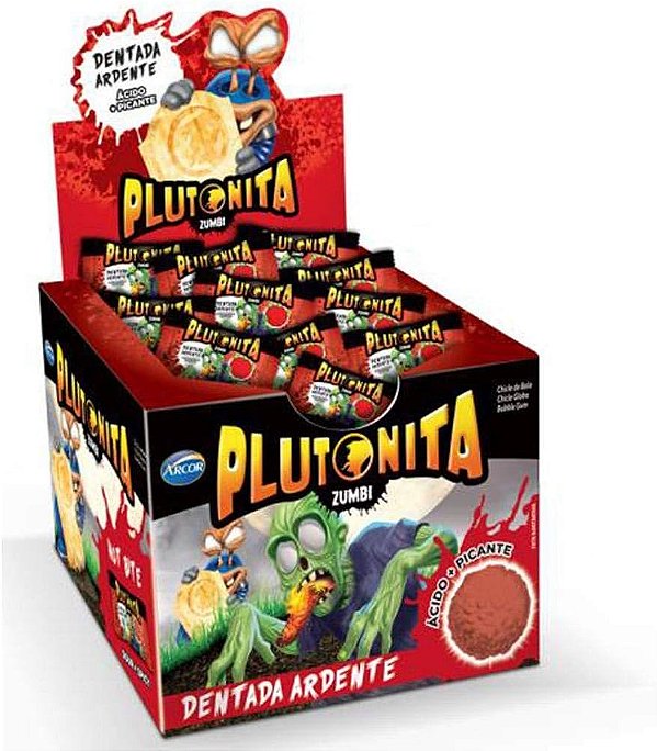 CHICLETE PLUTONITA DENTADA ARDENTE 180G ARCOR