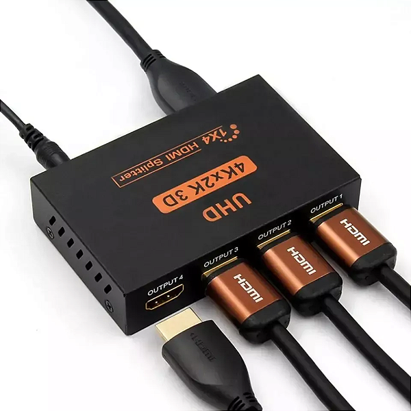 DIVISOR SPLITTER HDMI 1 PARA 4 4K (SP HDMI 1X4 4K)