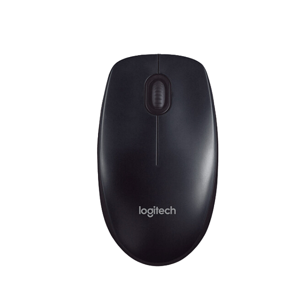 MOUSE LOGITECH M90 C/FIO USB ÓPITICO PRETO