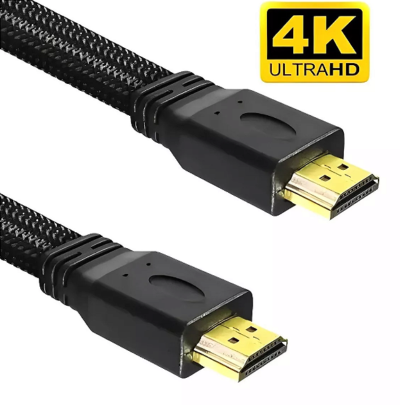 CABO HDMI 2 METROS 4K 3D ULTRA FULL HD BLINDADO TV PC GAMER