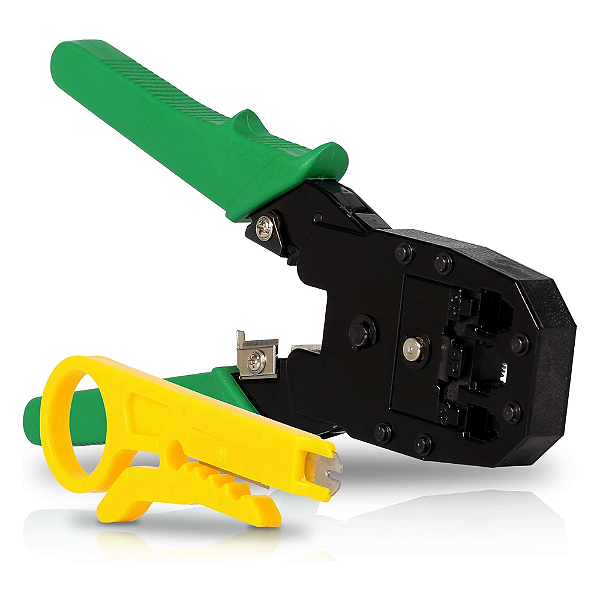 ALICATE CRIMPADOR P/ CABO DE REDE Rj45