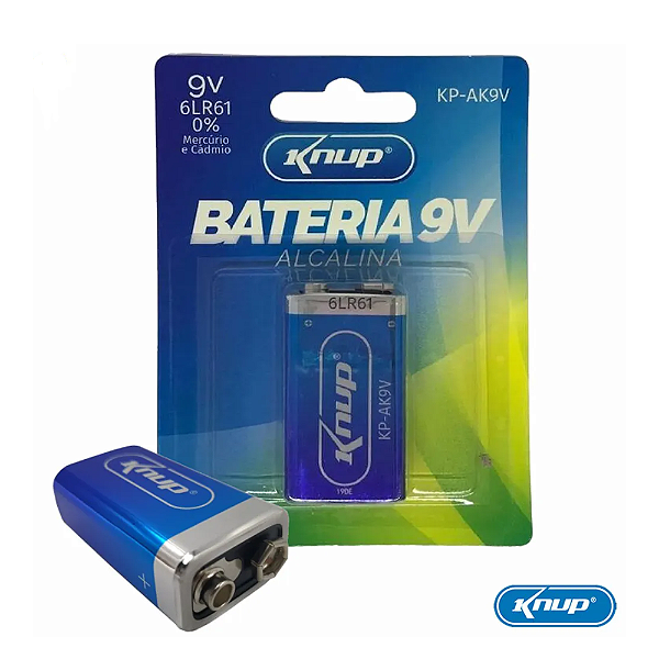 BATERIA ALCALINA 9V KENUP