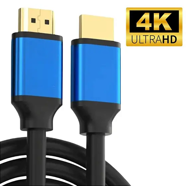 CABO HDMI 5 METROS 4K 3D ULTRA FULL HD BLINDADO TV PC GAMER