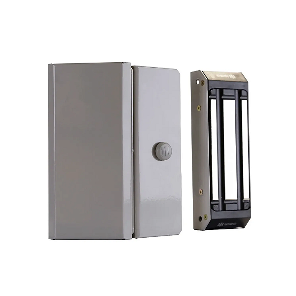 FECHADURA MAGNÉTICA IPEC 12 VOLTS PIVOTANTE M150 ECO - CINZA 12V