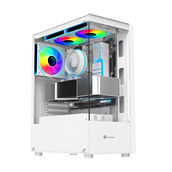 GABINETE GAMER BRANCO GB1793 - HAYOM