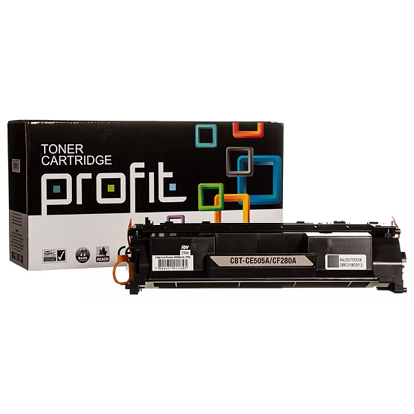 TONER 505A 05A CF280 80A PARA IMPRESSORA P2035 PRO400 PROFIT