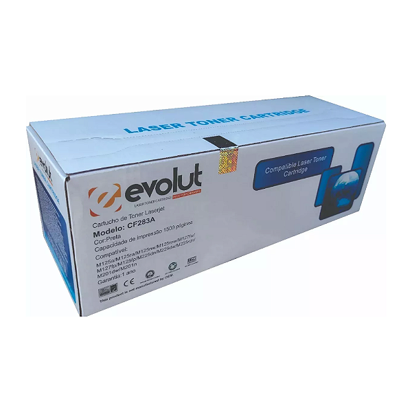 TONER COMPATIVEL 283A 83A NOVO M125 M127 M127FN EVOLUT