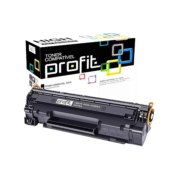TONER COMPATÍVEL C/ HP CB435A CB436A CE285A CE278A 2K PROFIT