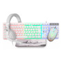 COMBO GAMER STARTER BRANCO (TECLADO - MOUSE - FONE - MOUSEPAD)