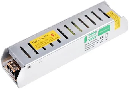 FONTE 12V 10A SLIM METAL