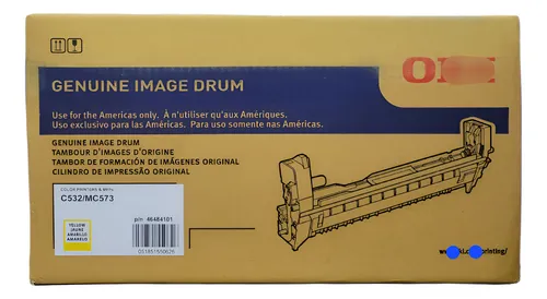 UNIDADE IMAGEM OKIDATA DRUM AMARELO C532 MC573 OKI