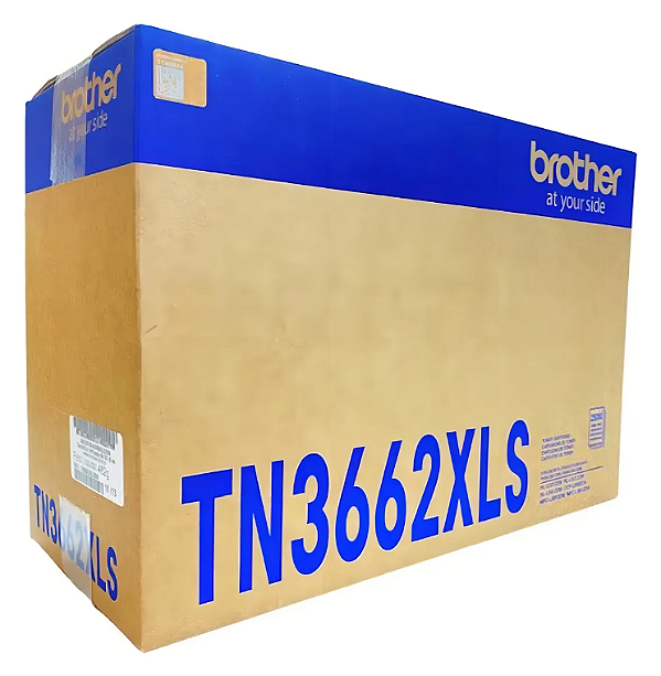 Toner Brother Tn-3662xls L5512 L5662 L6412 L5912 Tinta Preto - Preto
