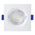 SPOT SLIM LED EMB QUAD PBT E PC BIVOLT 6W 3.000K BRANCO