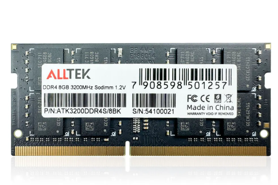 MEMORIA DDR4 8GB - NOTEBOOK ALLTEK