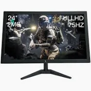 MONITOR GAMER LED 24" 3G 75HZ PRETO 3GREEN TECHNOLOGY