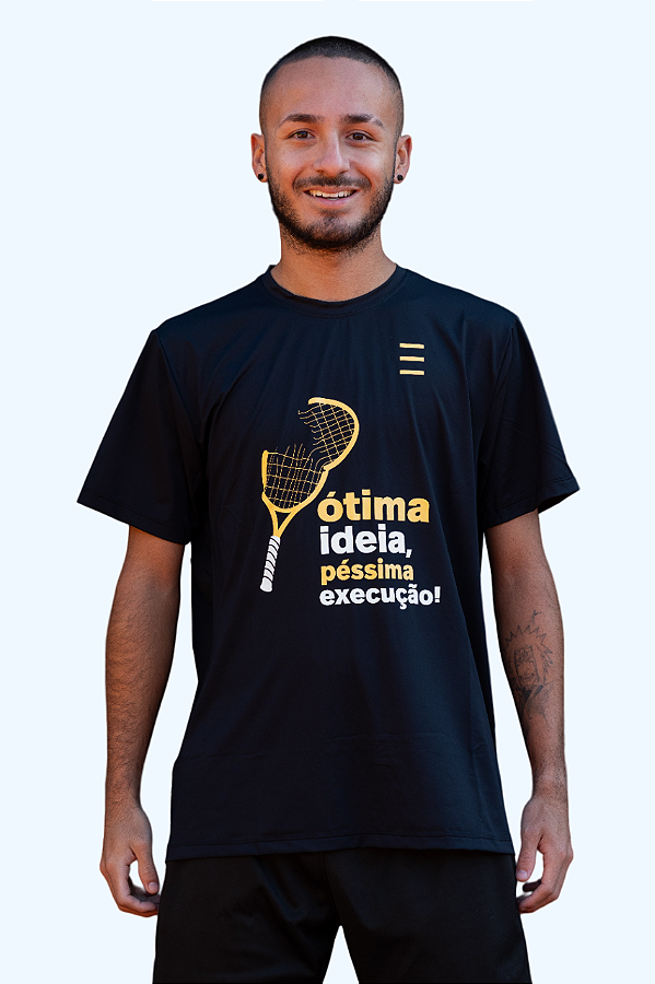 Camiseta Venko Preta - Ótima ideia