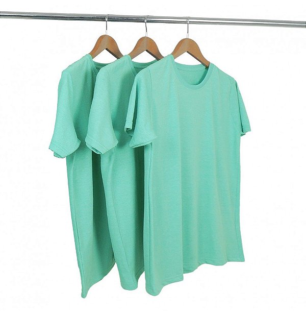 Kit 3 Camisetas Algodão Laguna Premium
