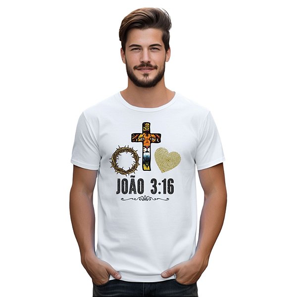 Camiseta João 3:16