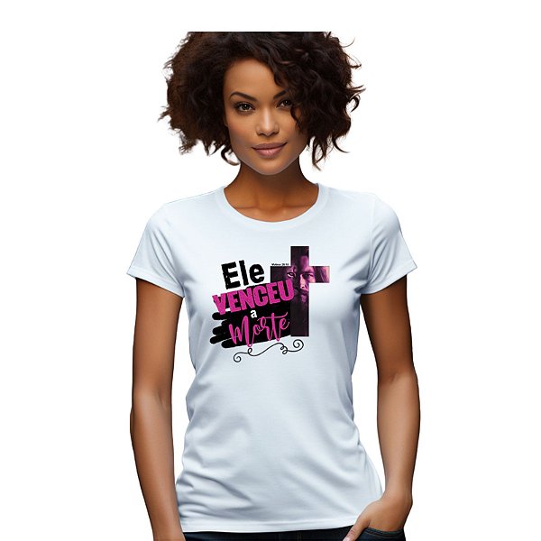 Camiseta Jesus Venceu