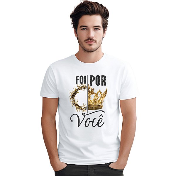 Camiseta escrita com Coroa